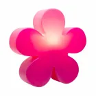 Lampada da Terra o Tavolo Design Solare Moderno a Fiore Colorato - Fiorestar Viadurini