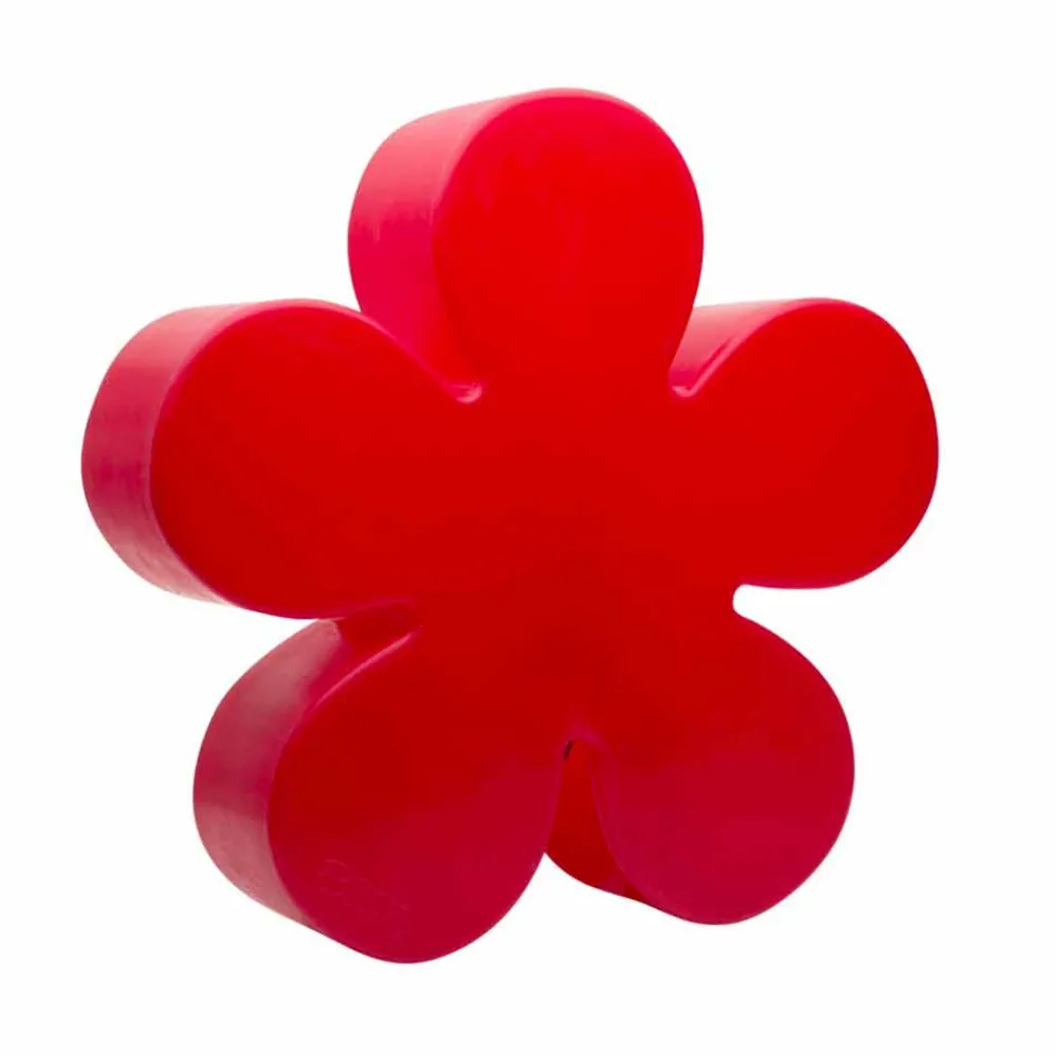 Lampada da Terra o Tavolo Design Solare Moderno a Fiore Colorato - Fiorestar Viadurini