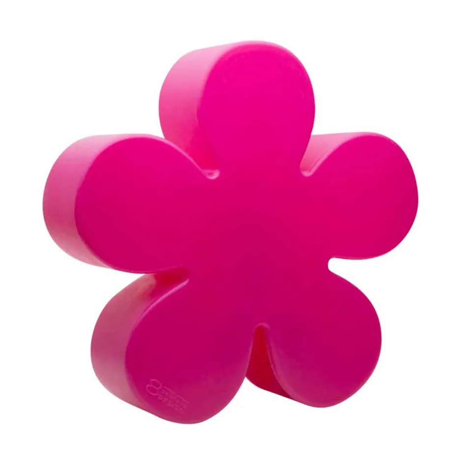 Lampada da Terra o Tavolo Design Solare Moderno a Fiore Colorato - Fiorestar Viadurini