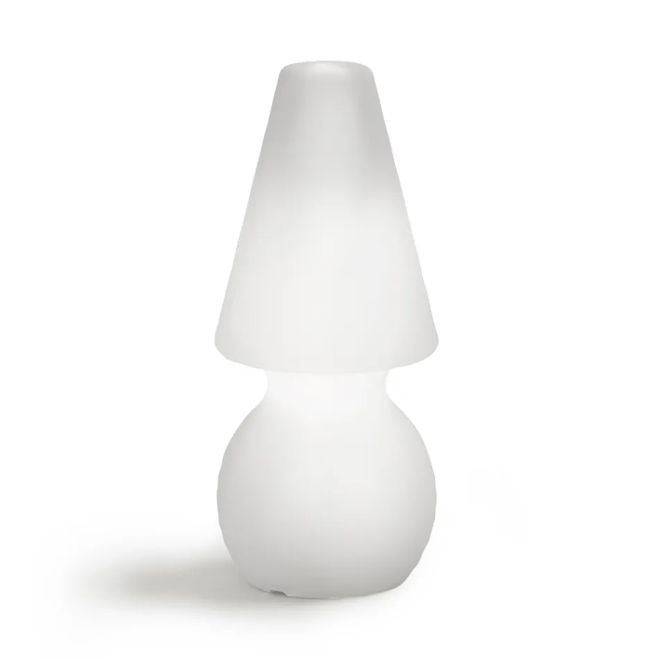 Lampada da Terra per Esterni con Luce Led in Polietilene Made in Italy - Alvarez Viadurini