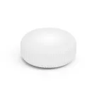 Lampada da Terra per Esterni in Polietilene Bianco Made in Italy - Disco Viadurini
