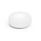Lampada da Terra per Esterni in Polietilene Bianco Made in Italy - Disco Viadurini