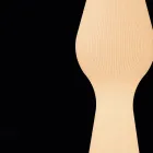 Lampada da Terra per Esterni in Polietilene con Luce Led Made in Italy - Reyes Viadurini
