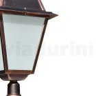 Lampada da Terra per Esterno in Alluminio Vintage Made in Italy - Doroty Viadurini