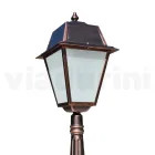Lampada da Terra per Esterno in Alluminio Vintage Made in Italy - Doroty Viadurini