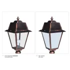 Lampada da Terra per Esterno in Alluminio Vintage Made in Italy - Doroty Viadurini