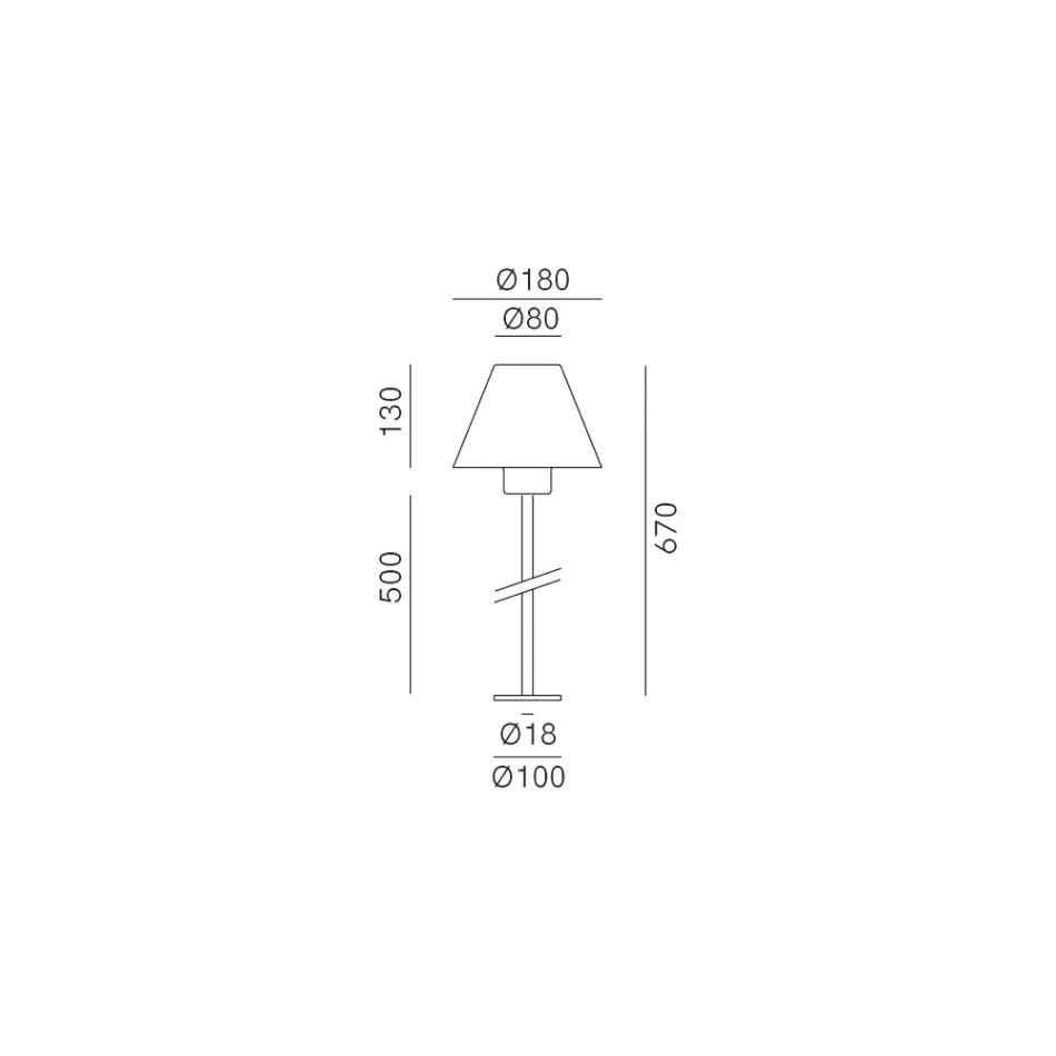 Lampada da Terra per Esterno in Ottone e Rame Made in Italy - Spada Viadurini