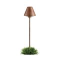 Lampada da Terra per Esterno in Ottone e Rame Made in Italy - Spada