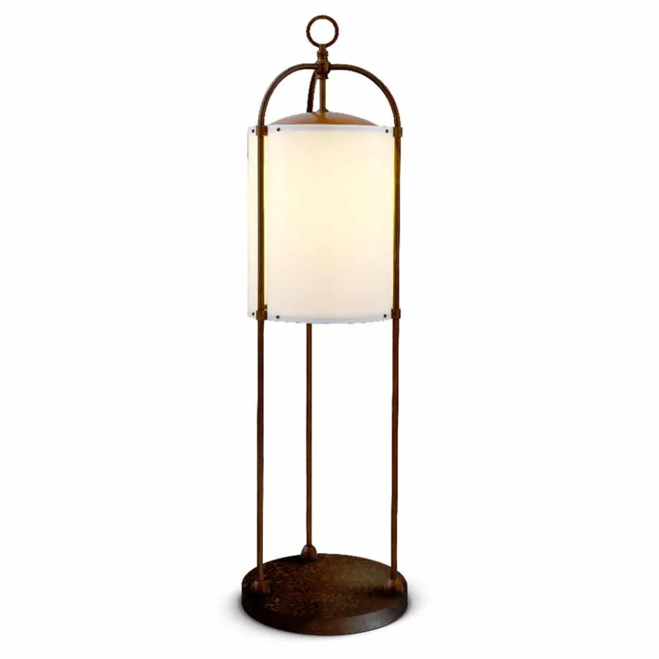 Lampada da terra per esterno  in ottone Pitosforo Viadurini