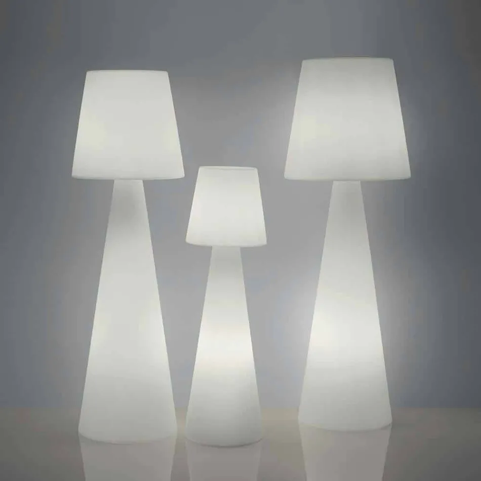 Lampada da terra per interni Slide Pivot bianco luminoso fatta Italia Viadurini