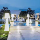 Lampada da terra per interni Slide Pivot bianco luminoso fatta Italia Viadurini