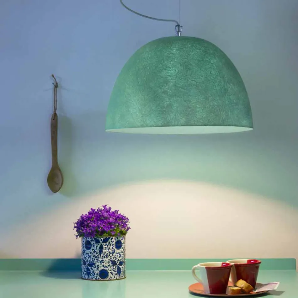 Lampada di design a sospensione In-es.artdesign H2o Nebulite colorata Viadurini
