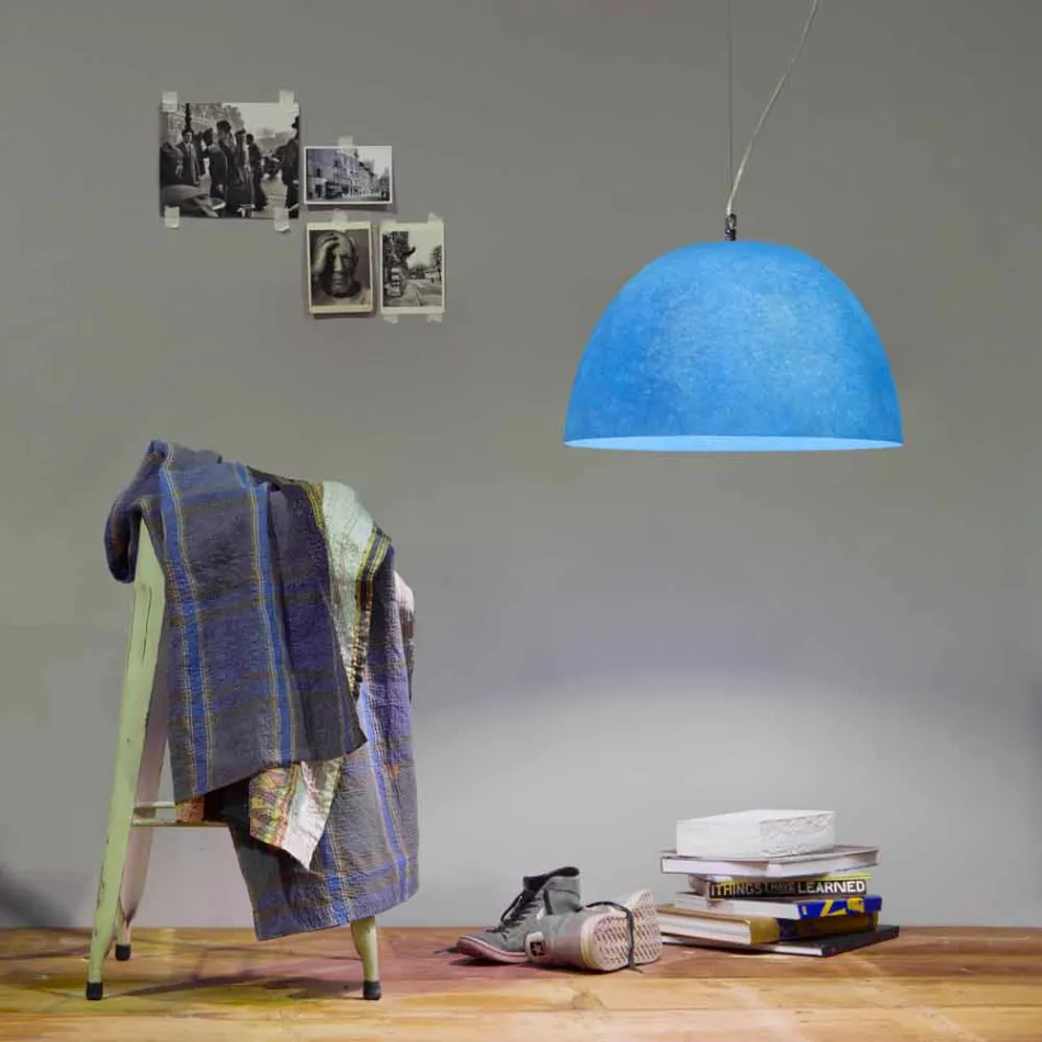 Lampada di design a sospensione In-es.artdesign H2o Nebulite colorata Viadurini