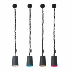 Lampada di design a sospensione In-es.artdesign Paint Lavagna resina Viadurini