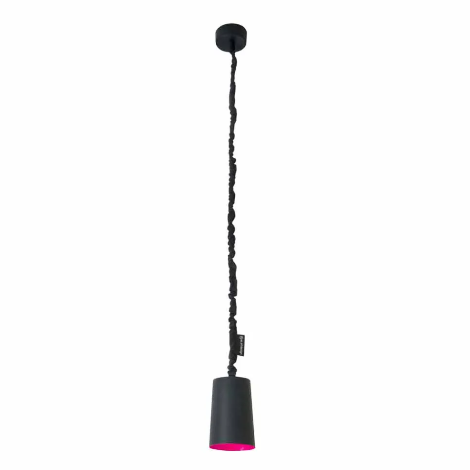 Lampada di design a sospensione In-es.artdesign Paint Lavagna resina Viadurini