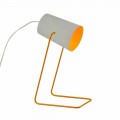 Lampada di design da tavolo In-es.artdesign Paint T effetto cemento