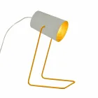 Lampada di design da tavolo In-es.artdesign Paint T effetto cemento Viadurini