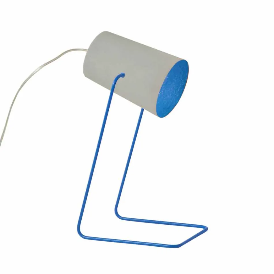 Lampada di design da tavolo In-es.artdesign Paint T effetto cemento Viadurini