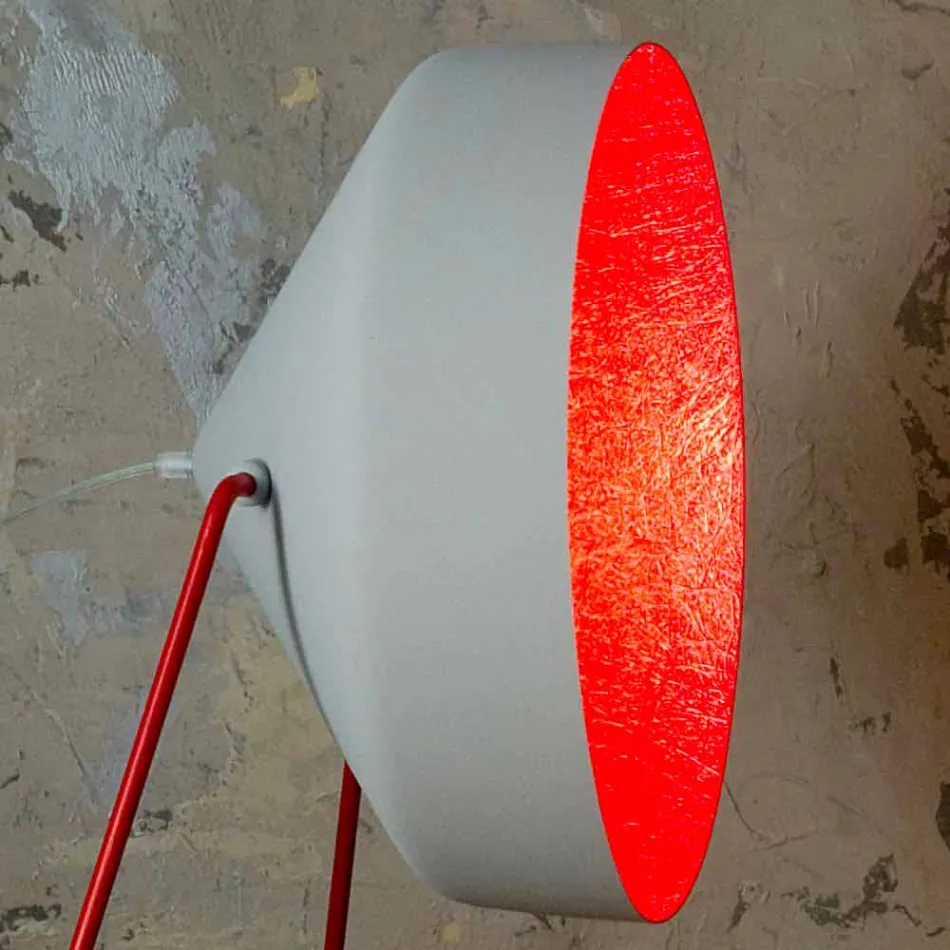 Lampada di design da terra In-es.artdesign Cyrcus F Cemento verniciata Viadurini