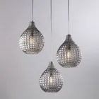 Lampada di Design in Vetro e Metallo Made in Italy per Arredare con Stile - Atlas Viadurini