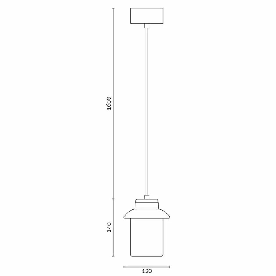 Lampada di design sospesa in ceramica rossa fatta in Italia Asia Viadurini