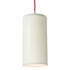 Lampada di design sospesa In-es.artdesign Candle 1 in colorata laprene Viadurini
