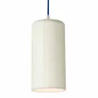 Lampada di design sospesa In-es.artdesign Candle 1 in colorata laprene Viadurini