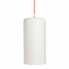 Lampada di design sospesa In-es.artdesign Candle 1 in colorata laprene Viadurini