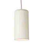 Lampada di design sospesa In-es.artdesign Candle 1 in colorata laprene Viadurini