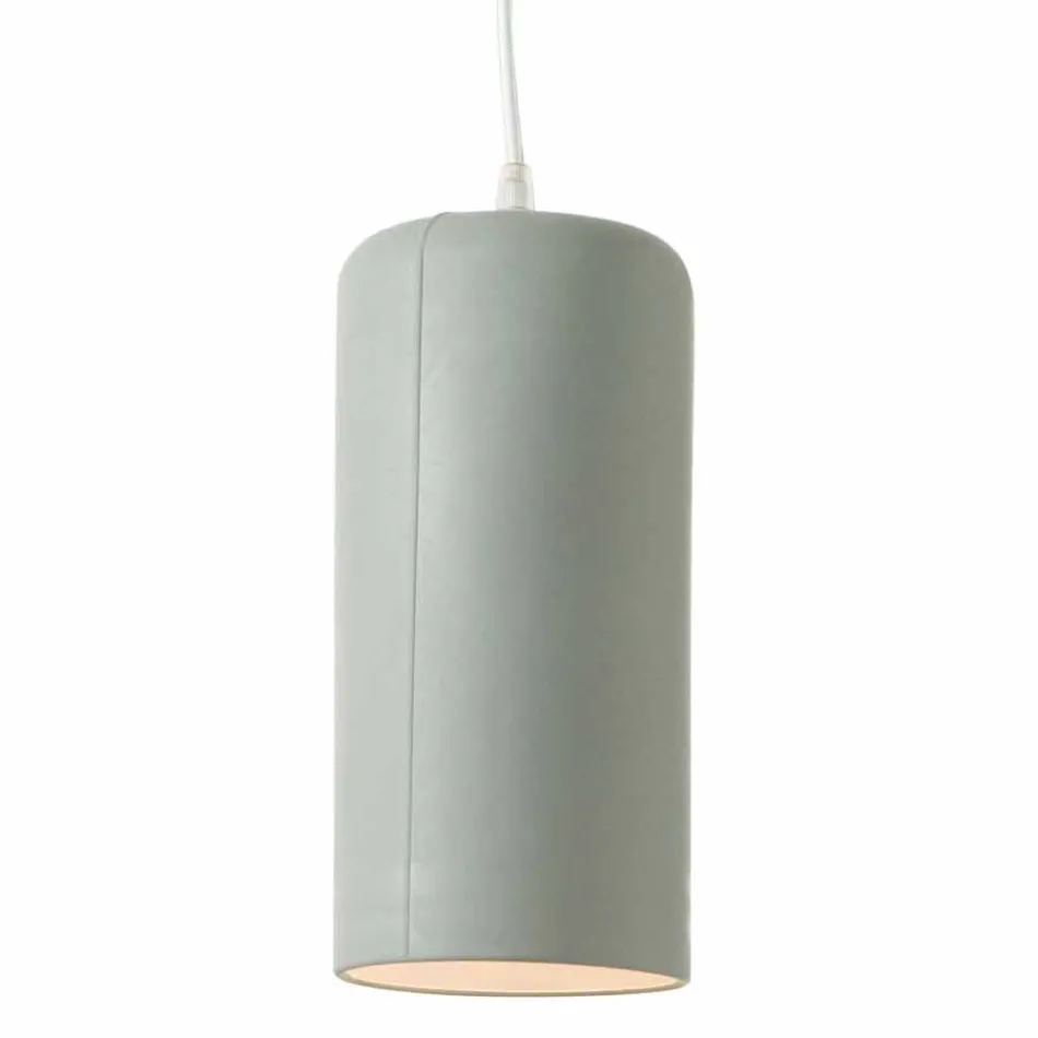 Lampada di design sospesa In-es.artdesign Candle 1 in colorata laprene Viadurini
