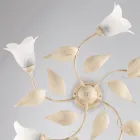 Lampada elegante in vetro e metallo Made in Italy per interni raffinati – Sirio Viadurini
