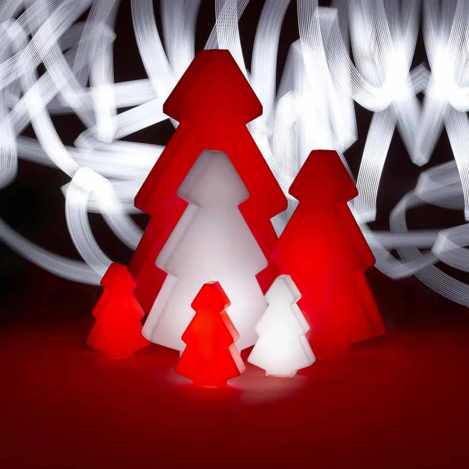 Lampada esterno decorativa Slide Lightree albero di natale made Italy Viadurini