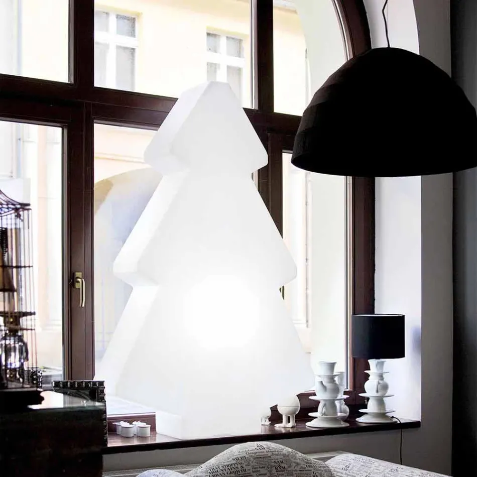 Lampada esterno decorativa Slide Lightree albero di natale made Italy Viadurini
