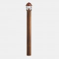 Faretto da Esterno in Ottone, Rame e Vetro Made in Italy - Garden by Il Fanale