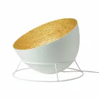 Lampada in acciaio e nebulite da terra In-es.artdesign H2o F colorata Viadurini