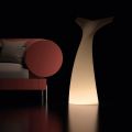 Lampada in Due Colori da Interni in Polietilene Made in Italy - Coda