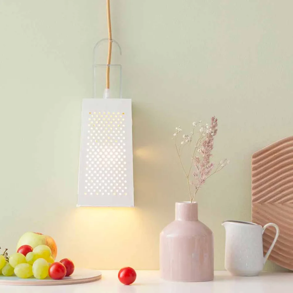 Lampada in laprene da tavolo In-es.artdesign Cacio & Pepe moderna Viadurini