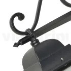 Lampada in Vetro con Struttura in Alluminio Pressofuso Made in Italy - Scintilla Viadurini