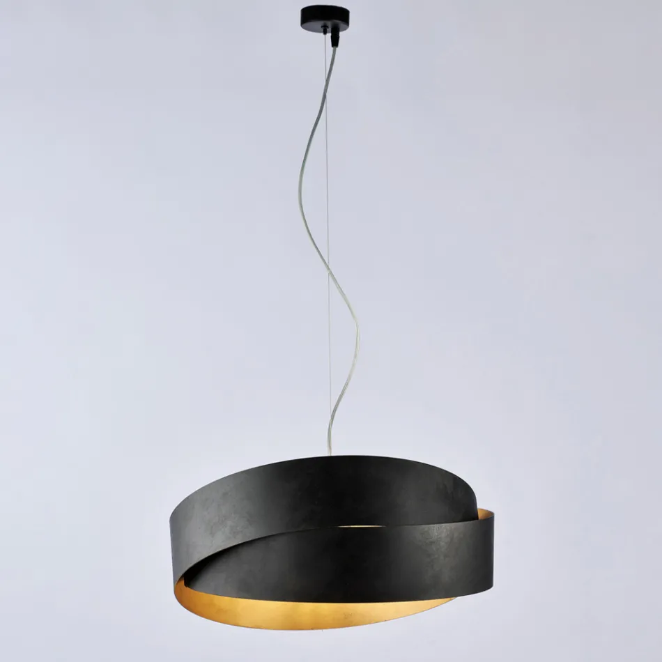 Lampada in vetro e metallo ideale per arredare con stile – Nebula Viadurini