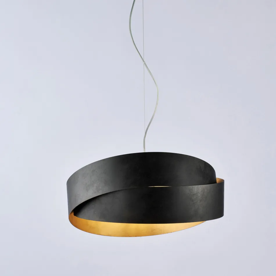 Lampada in vetro e metallo ideale per arredare con stile – Nebula Viadurini