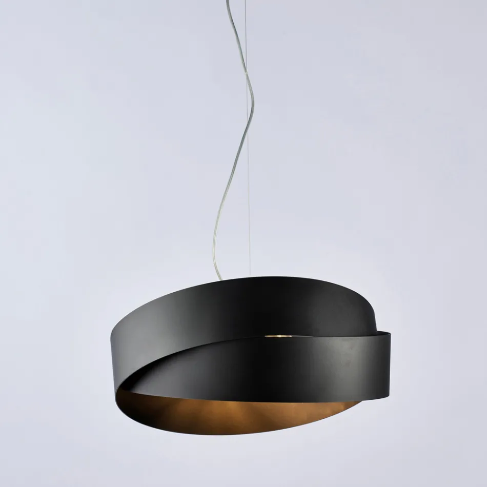 Lampada in vetro e metallo ideale per arredare con stile – Nebula Viadurini