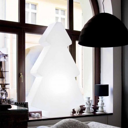 Lampada interni tavolo/terra Slide Lightree albero natale made Italy Viadurini