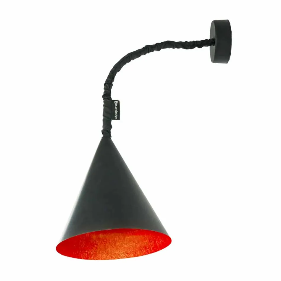 Lampada moderna a muro In-es.artdesign Jazz a Lavagna in resina Viadurini