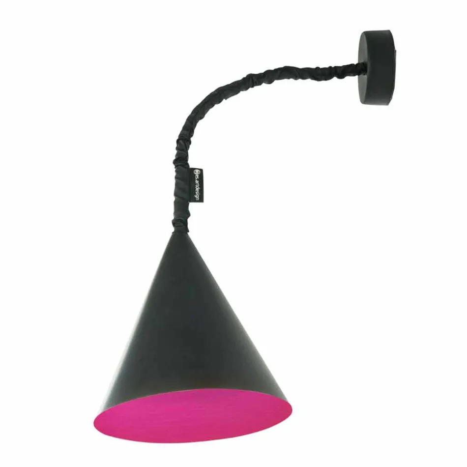 Lampada moderna a muro In-es.artdesign Jazz a Lavagna in resina Viadurini