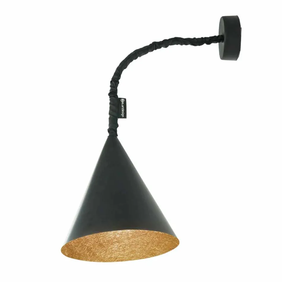 Lampada moderna a muro In-es.artdesign Jazz a Lavagna in resina Viadurini