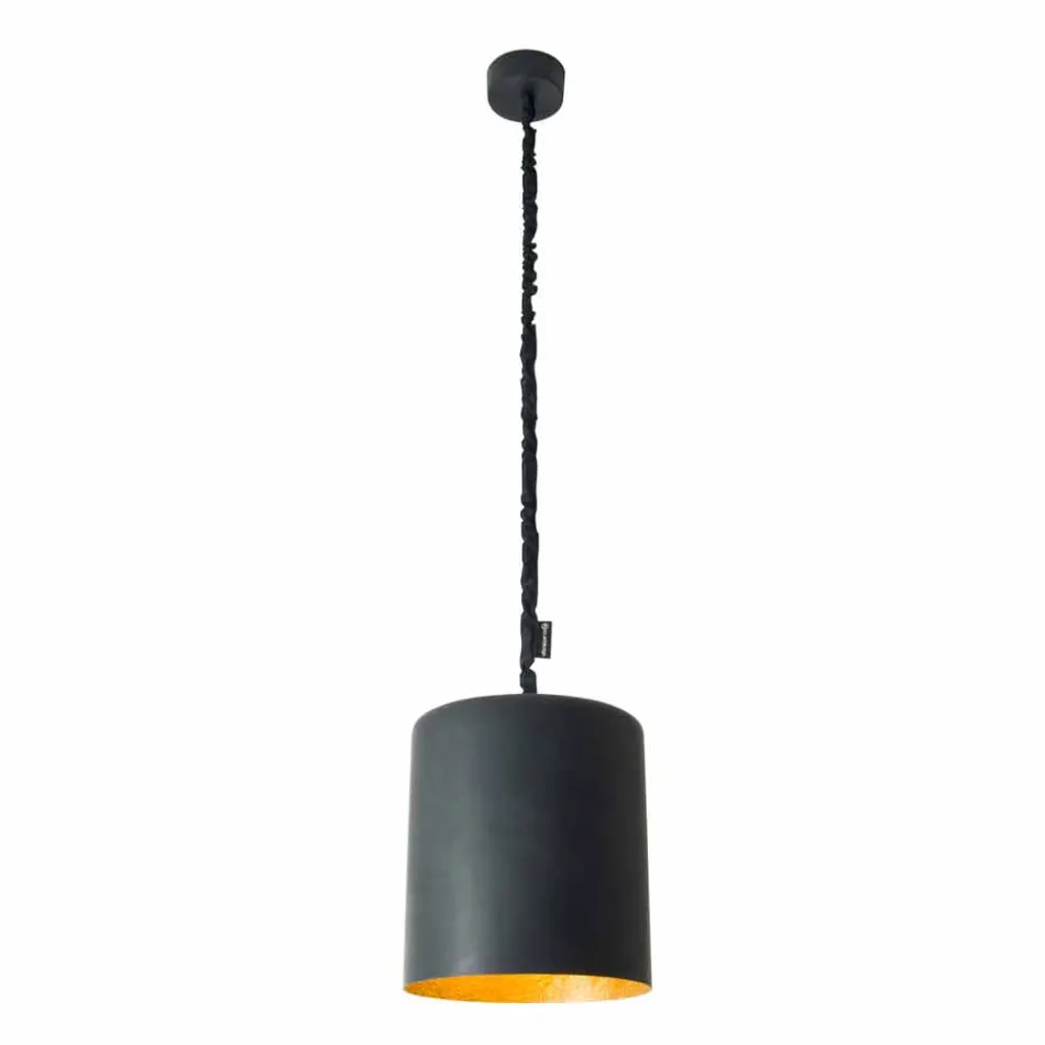 Lampada moderna a sospensione In-es.artdesign Bin Lavagna in resina Viadurini