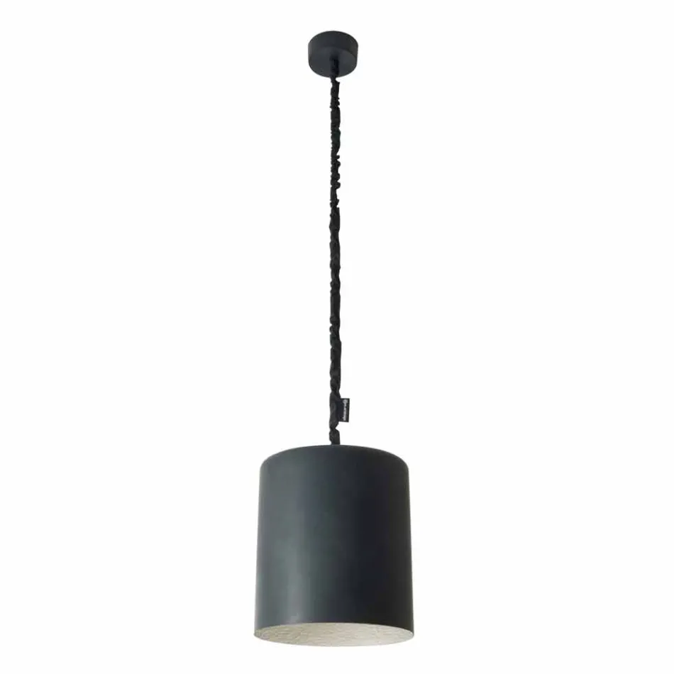Lampada moderna a sospensione In-es.artdesign Bin Lavagna in resina Viadurini