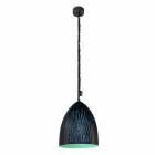 Lampada moderna a sospensione In-es.artdesign Flower S Lavagna resina Viadurini