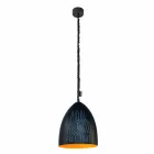 Lampada moderna a sospensione In-es.artdesign Flower S Lavagna resina Viadurini