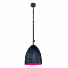 Lampada moderna a sospensione In-es.artdesign Flower S Lavagna resina Viadurini